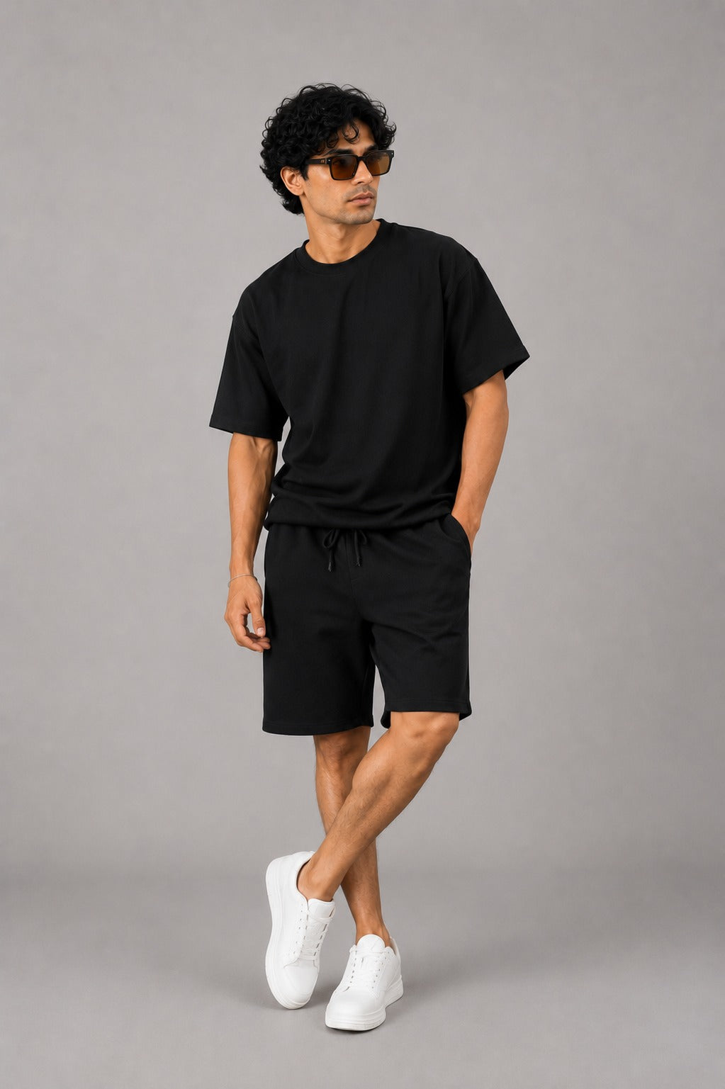 LI-119 |BEAS| Black Signature Co-ord Set