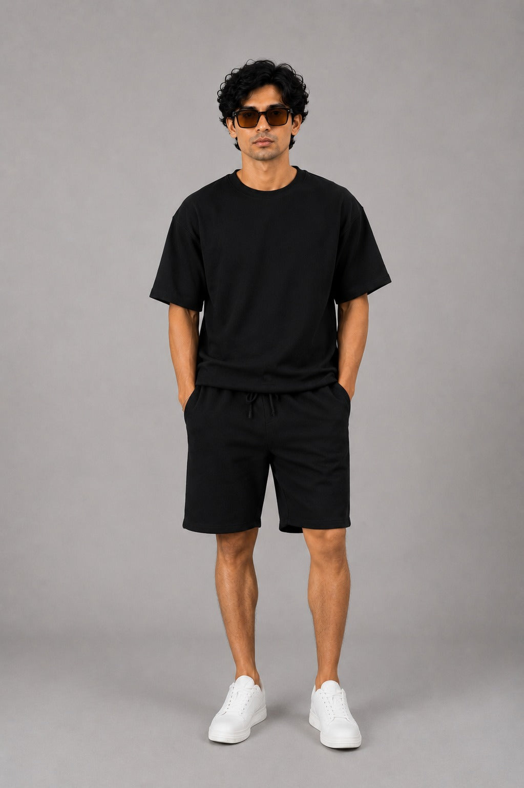 LI-119 |BEAS| Black Signature Co-ord Set