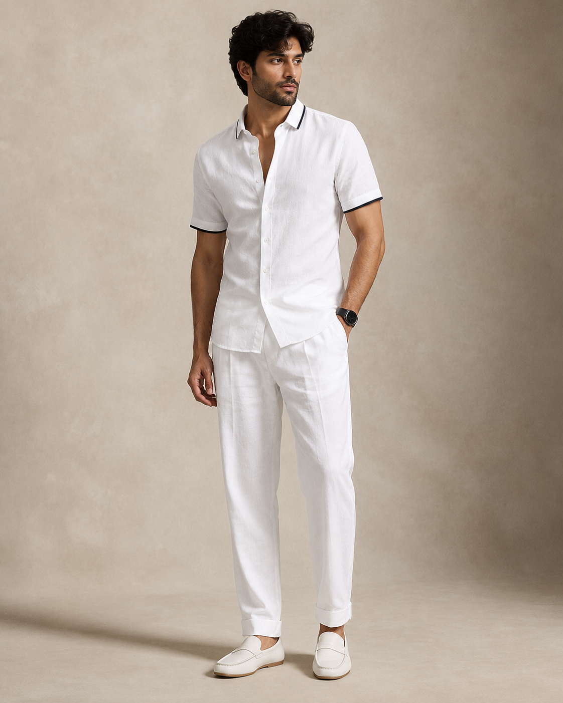 LI-141 | BEAS | The Porto Linen Co-Ord Set