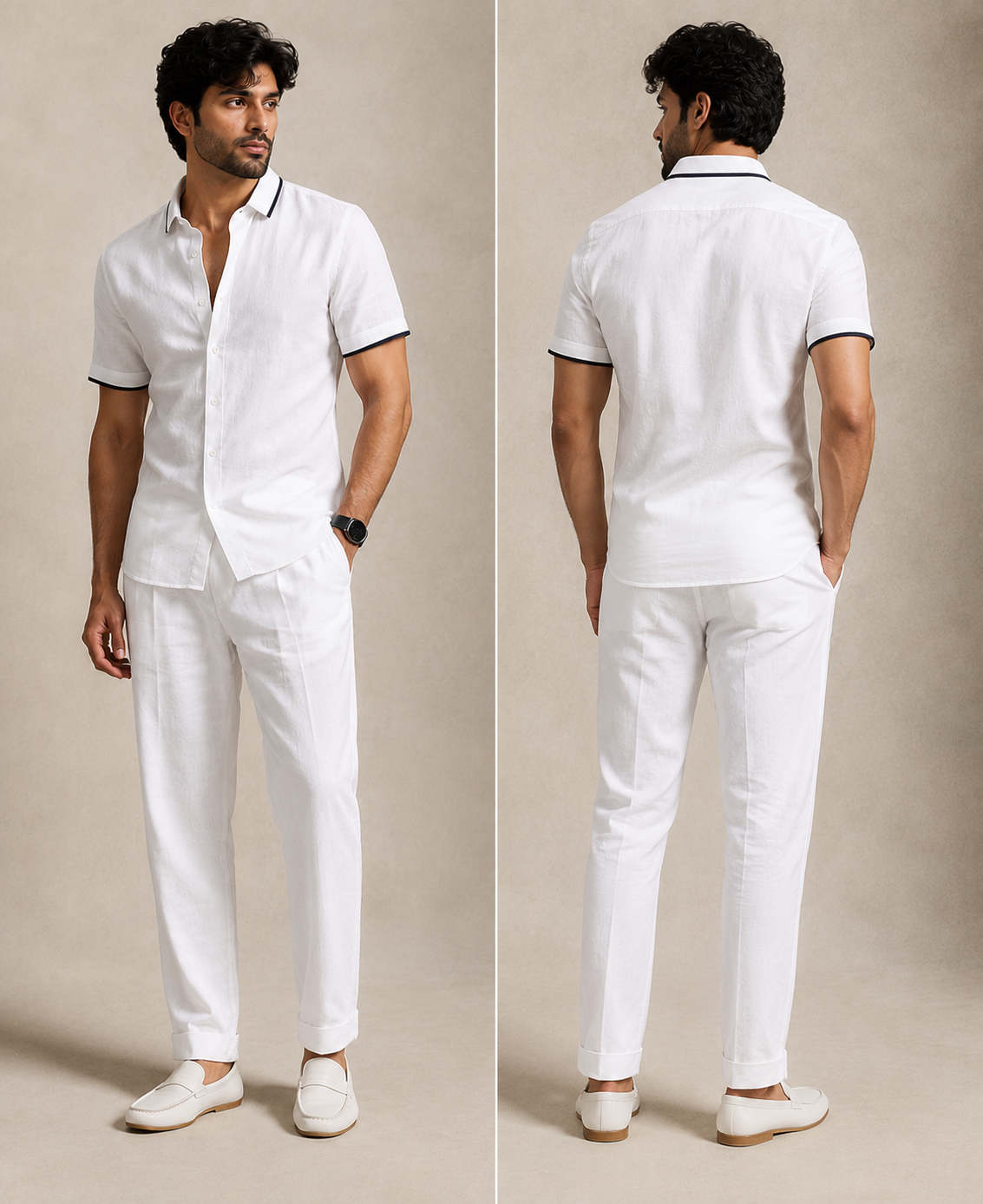 LI-141 | BEAS | The Porto Linen Co-Ord Set