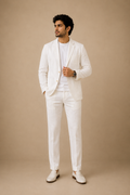 LI-145 | BEAS | The Côte Linen Blazer Set + Free t-shirt