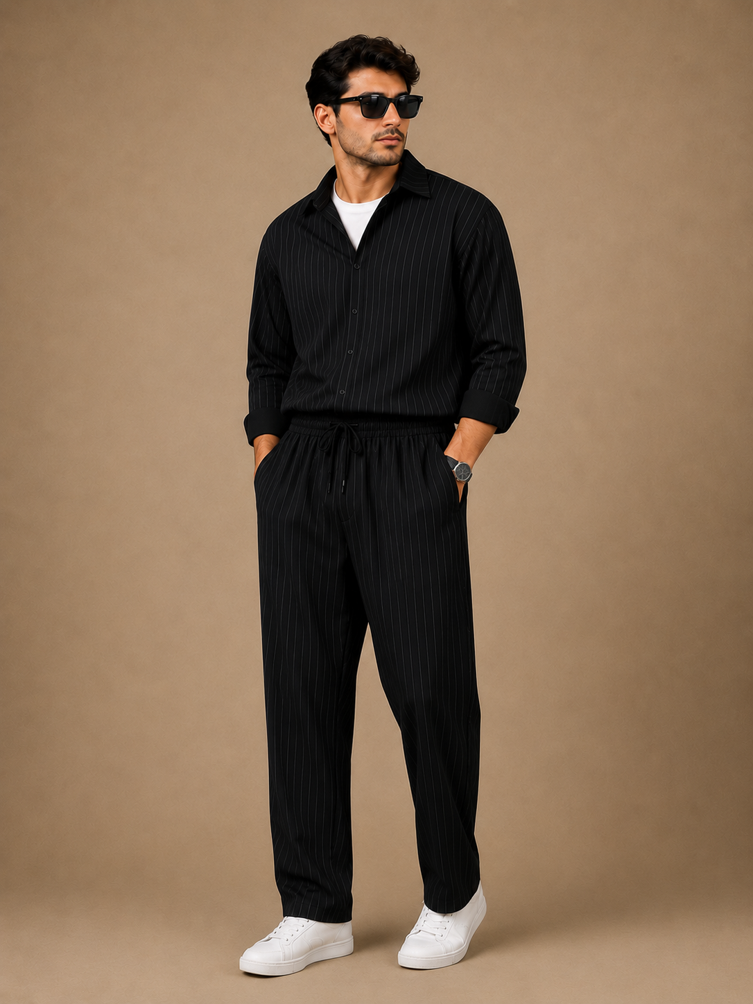 LI-146 | BEAS | The Sovereign Pinstripe Set