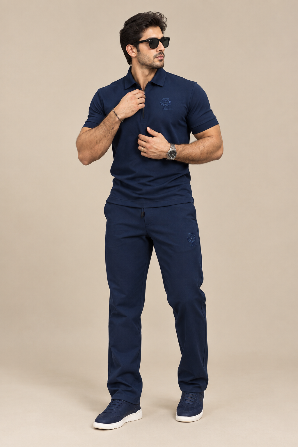 LI-168 | BEAS| Signature Half-Zip Co-Ord Set