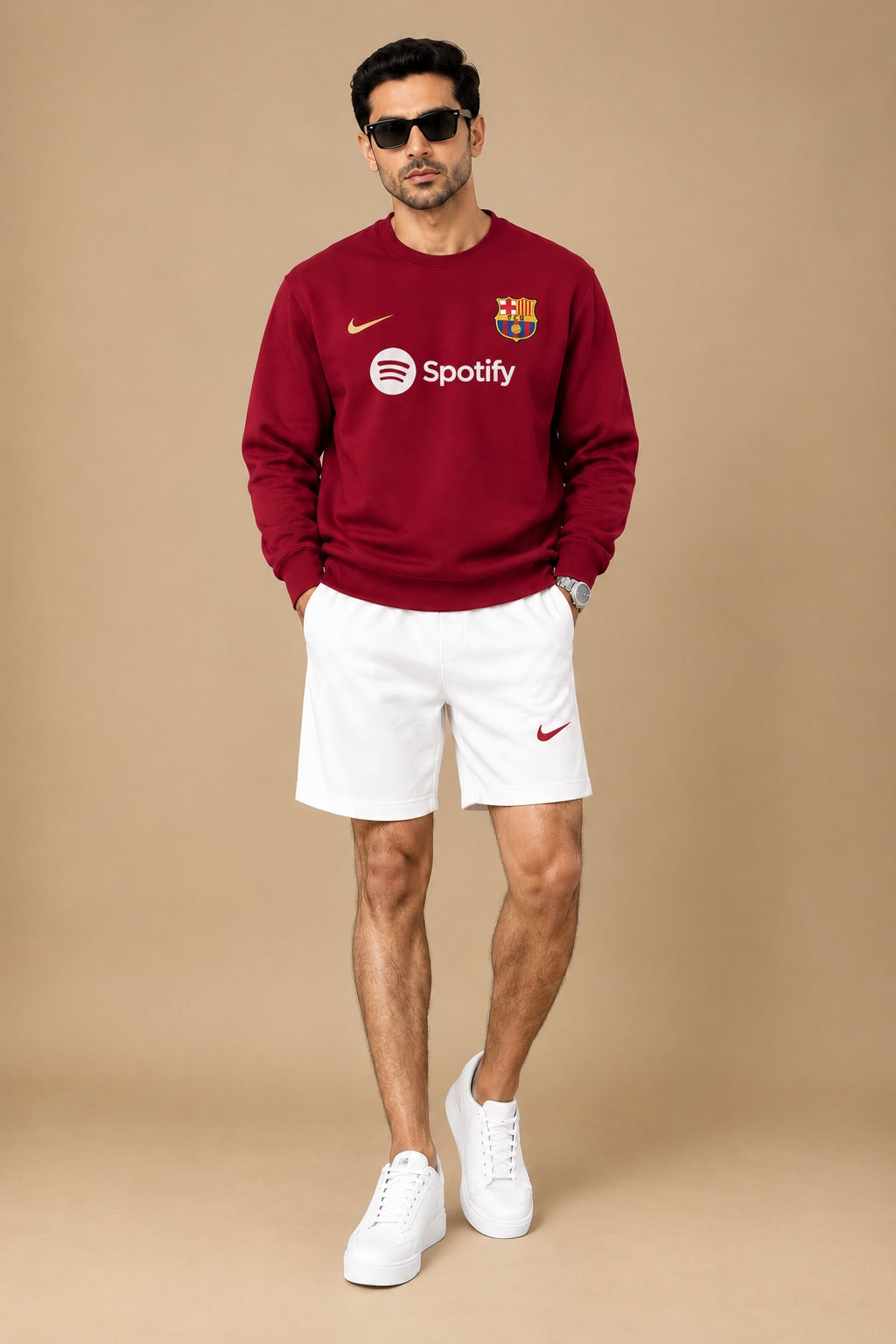 BEAS| LI-168 | Men’s Premium 3-Piece Winter Set – Hoodie, Inner & Shorts