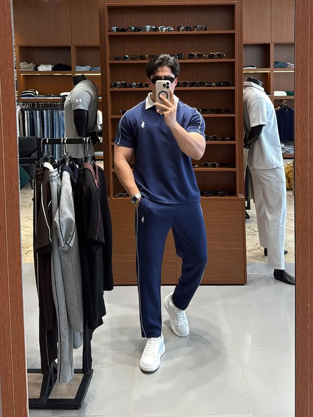 LI-90 |BEAS| Monarch Terry Comfort Set – Refined Summer Fit