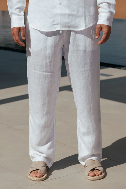 LI-93 | BEAS | Obsidian Sand Luxe Linen Co-Ord Ensemble