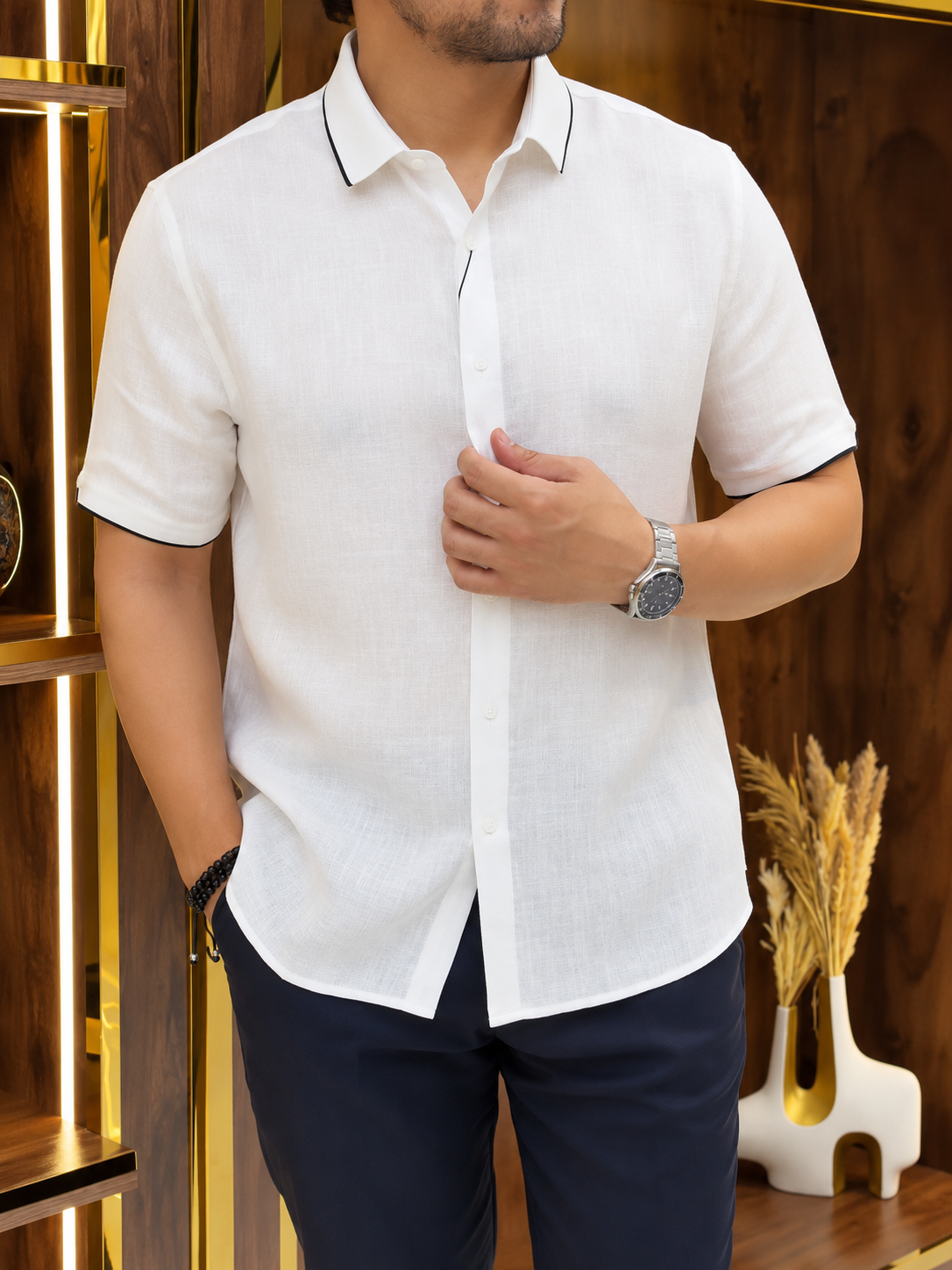 BS-003 | BEAS | The Amalfi Linen Shirt