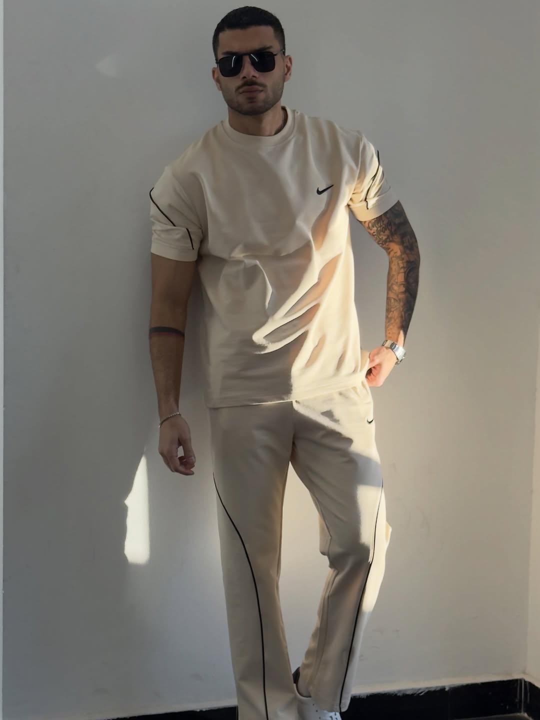 LI-82 BEAS MENS ATHLETIC TRACKSUIT- SLIM FIT ACTIVEWEAR SET