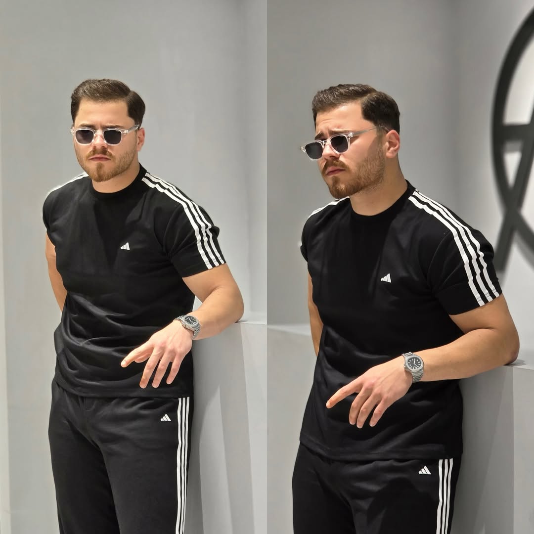 LI-83 BEAS MENS ATHLETIC TRACKSUIT- SLIM FIT ACTIVEWEAR SET