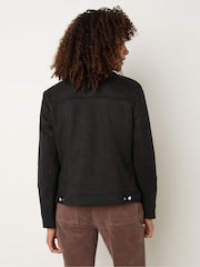 Modern Cross-Zipper Cozy Fleece Jacket