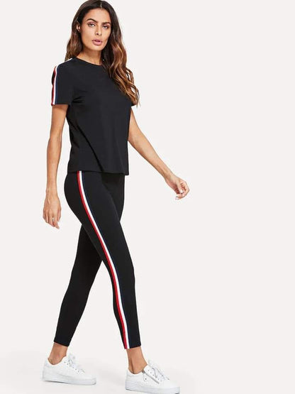 SIDE STRIPE TRACK SUIT SW # 0052
