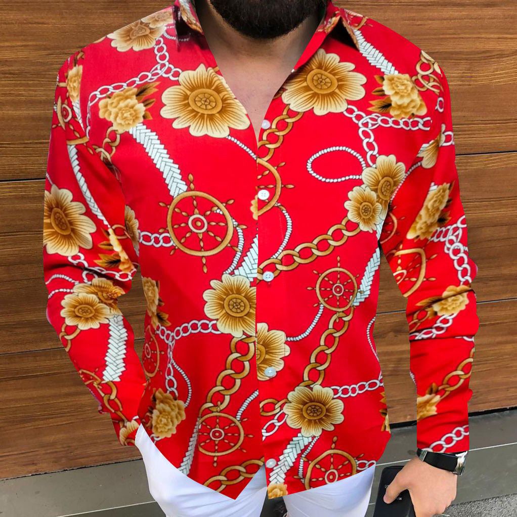 SS-10 MENS NEW PRINTED SHIRT