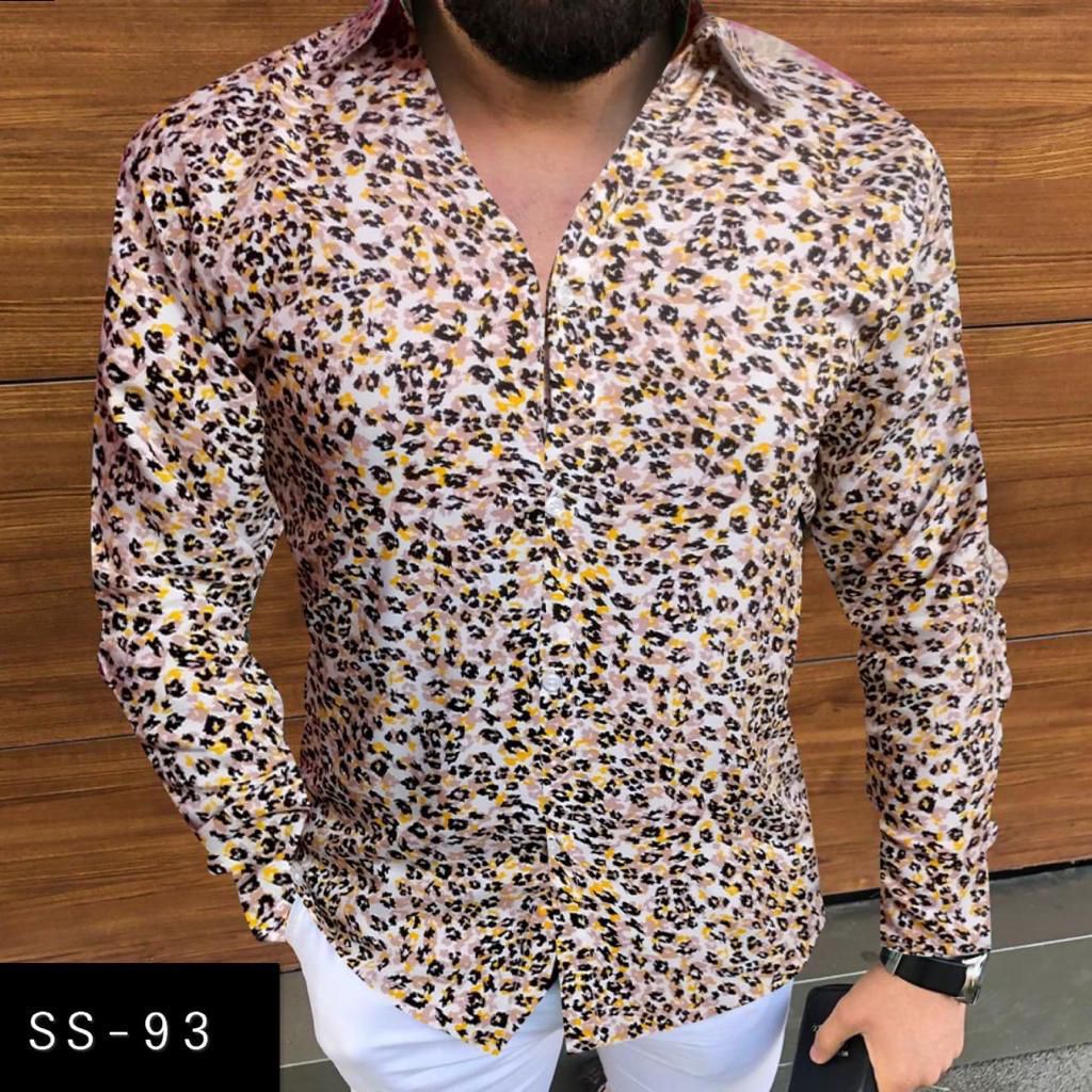 SS-93 MENS NEW PRINTED SHIRT