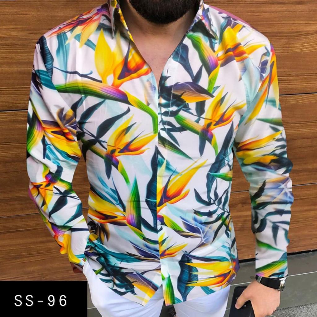 SS-96 MENS NEW PRINTED SHIRT