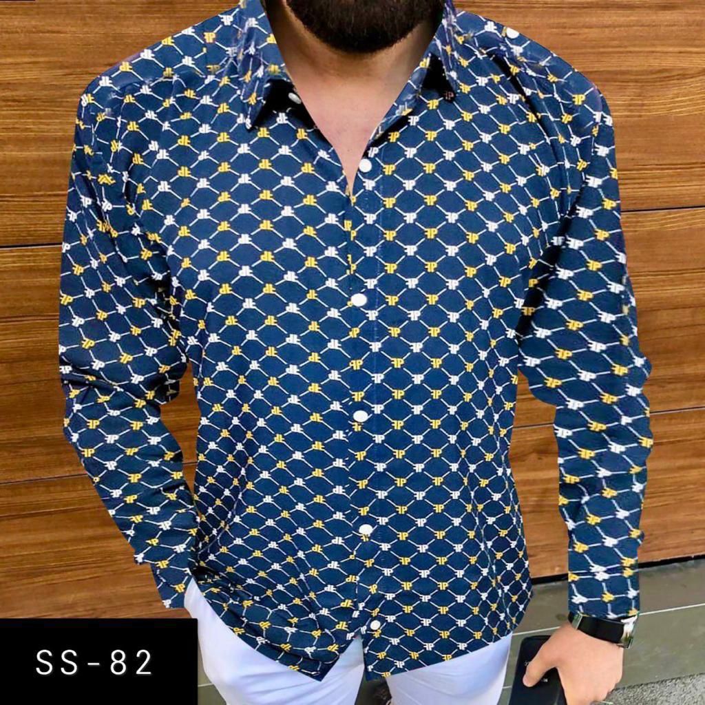 SS-82 MENS NEW PRINTED SHIRT