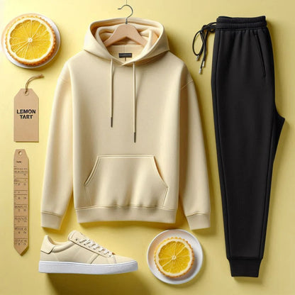 HT-01 BEA'S FLEECE ESSENTIAL HOODIE & TROUSER