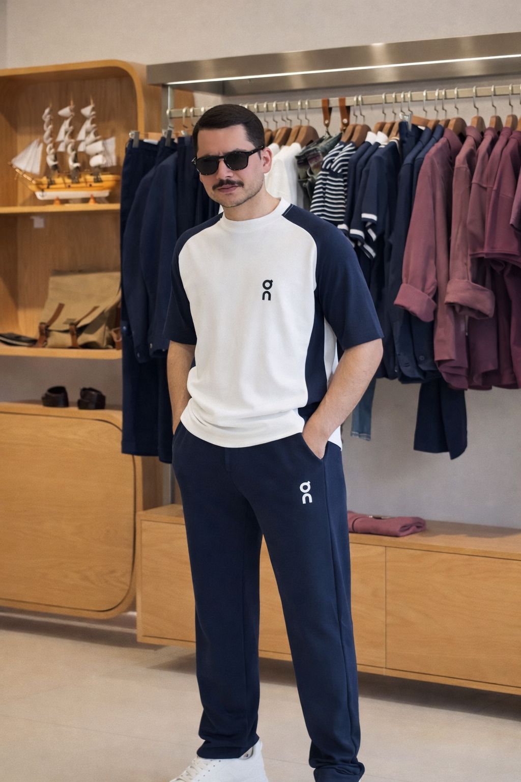 LI-81 BEAS MENS ATHLETIC TRACKSUIT- SLIM FIT ACTIVEWEAR SET