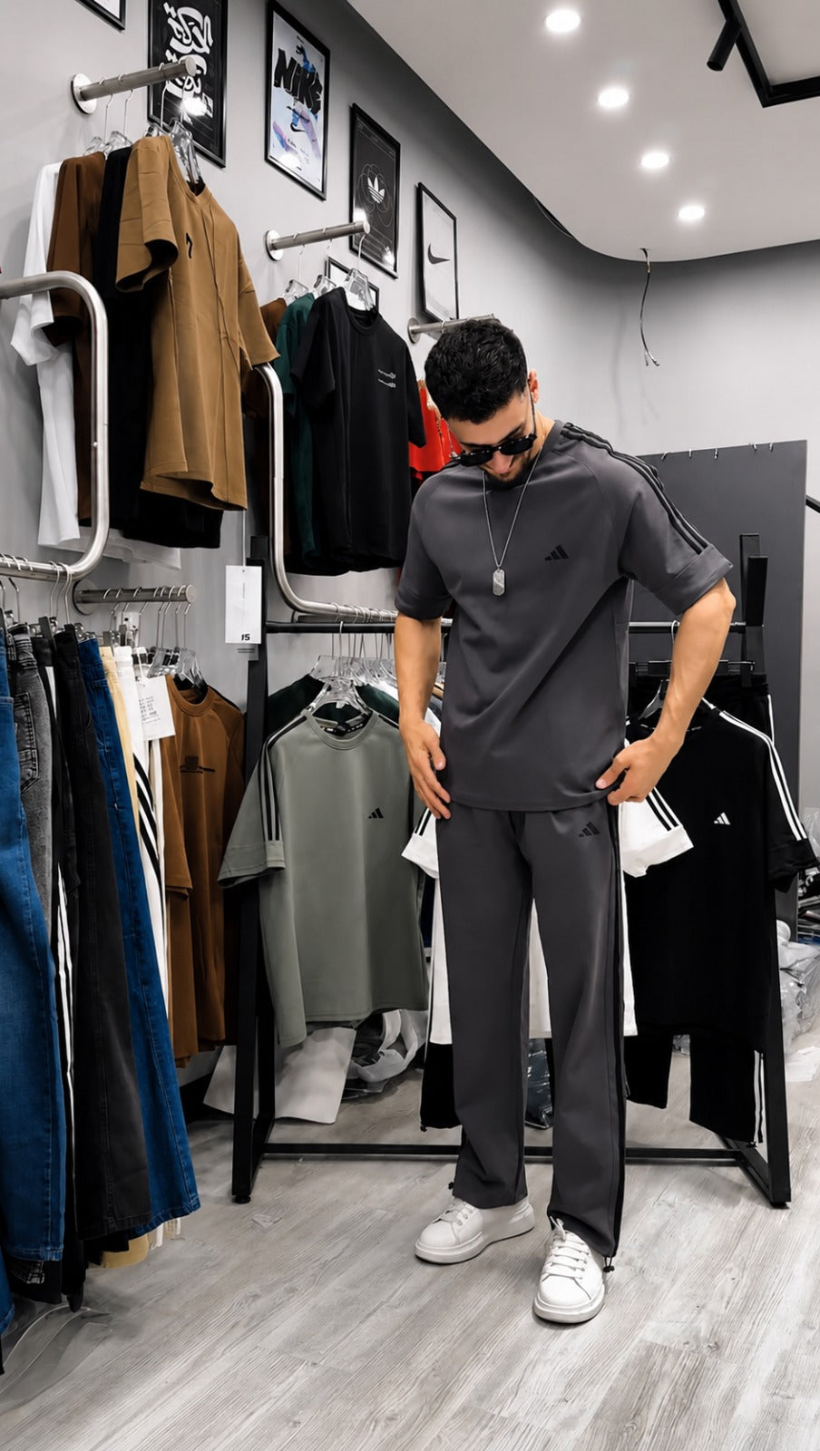 LI-120 BEAS Men's Premium 2-Piece Tracksuit Set