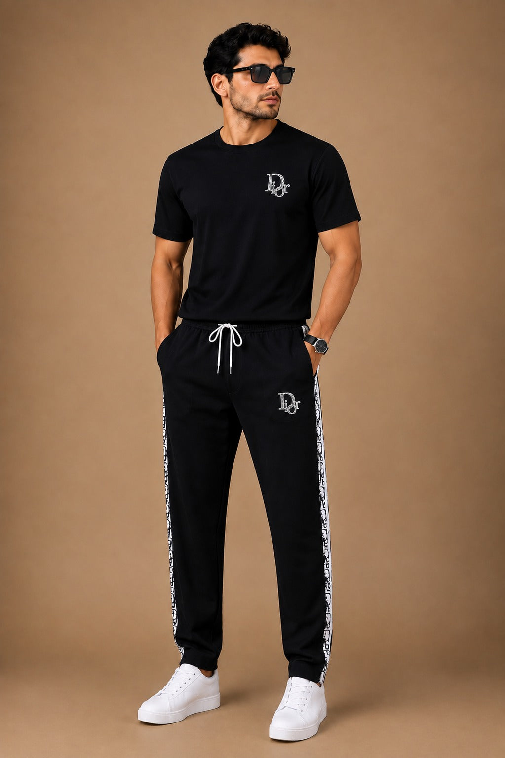 LI-149 |BEAS| Luxe Monogram Tracksuit