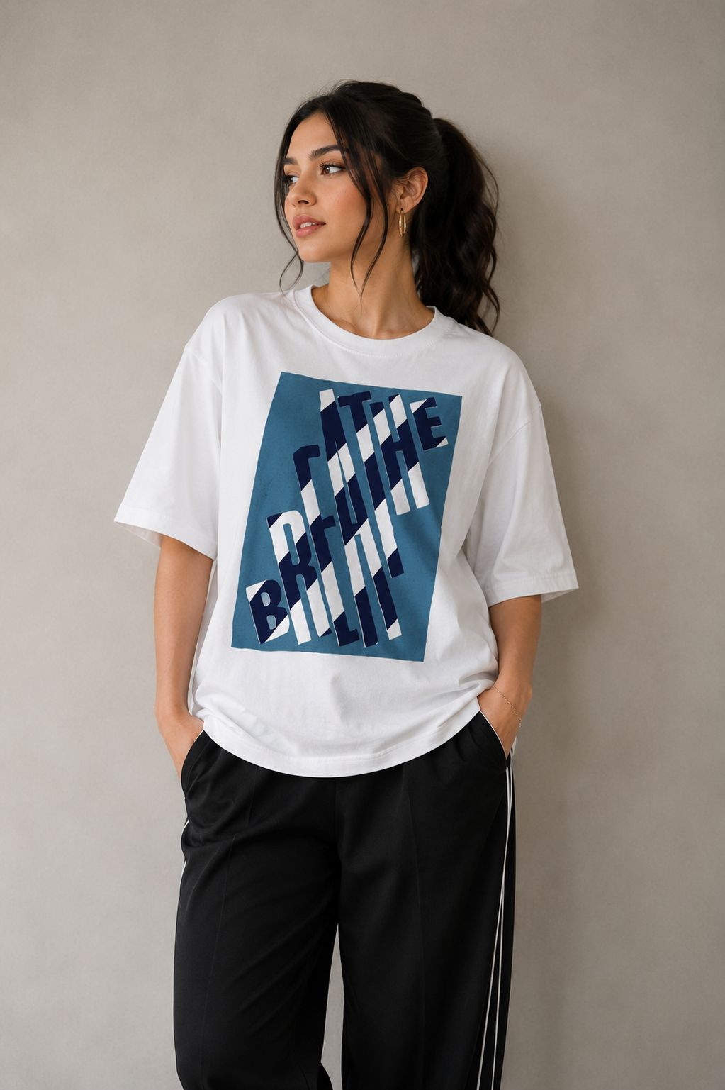 CH-6123 |BEAS| Classic White T-Shirt