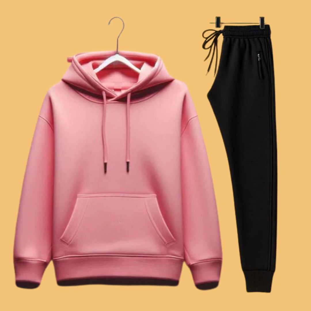 HT-01 BEA'S FLEECE ESSENTIAL HOODIE & TROUSER