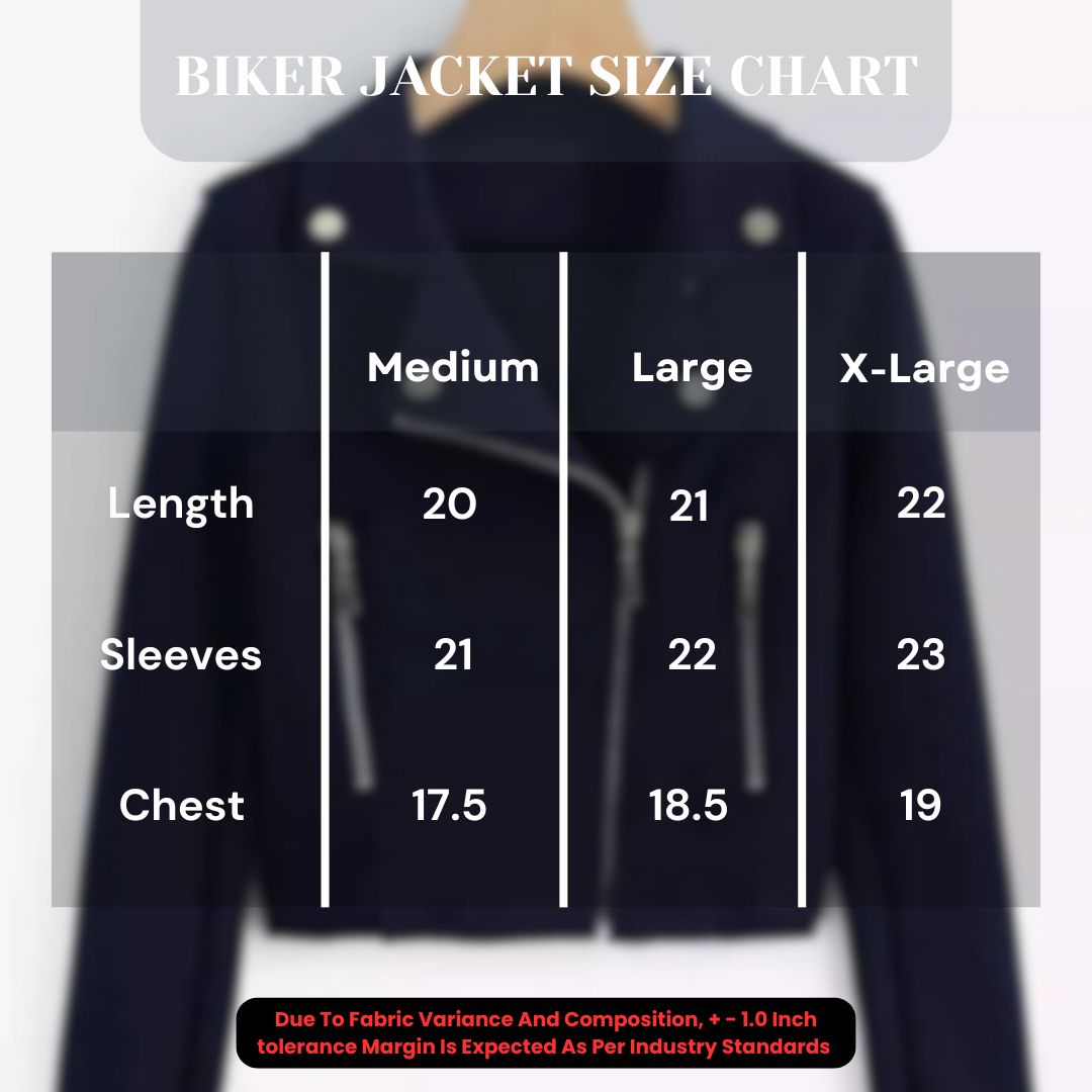 BIKER STYLE FLEECE JACKET FE # D 2