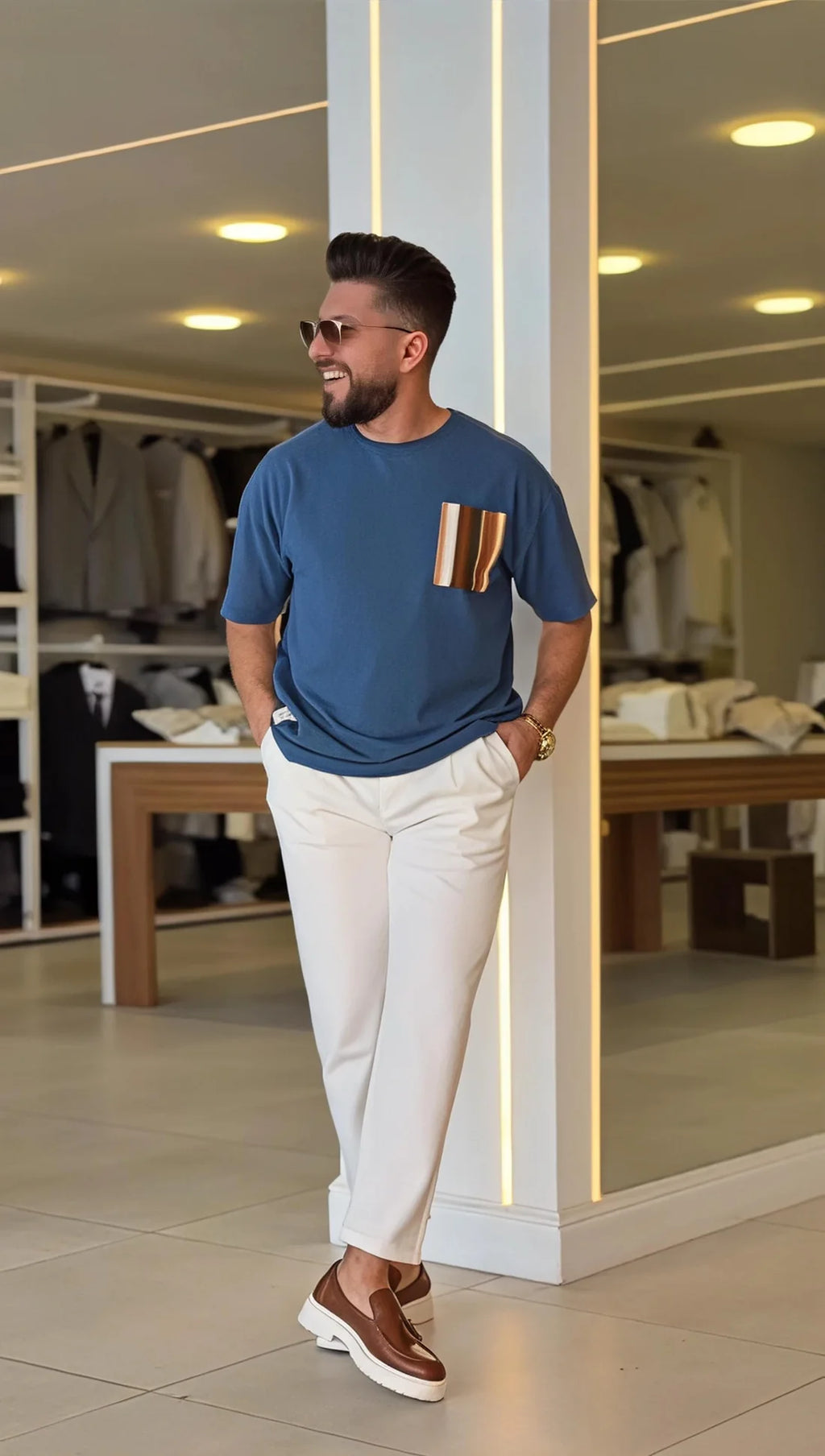 LI-56 BEAS | Premium Pocket Detail Co-ord Set