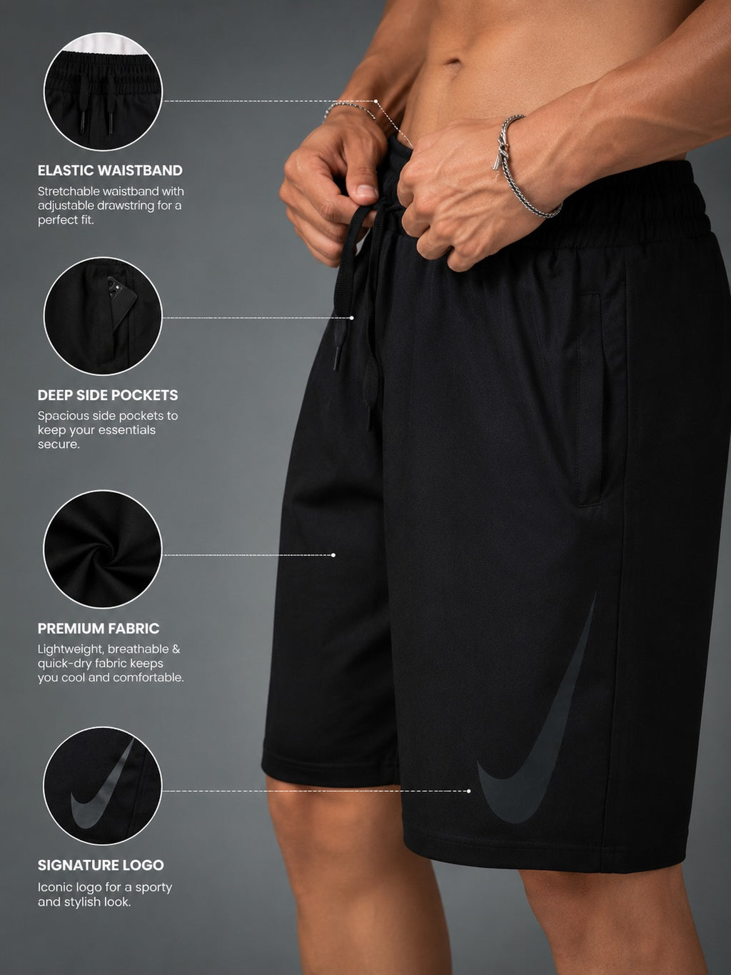 LI-128 |BEAS| Premium Essential Shorts