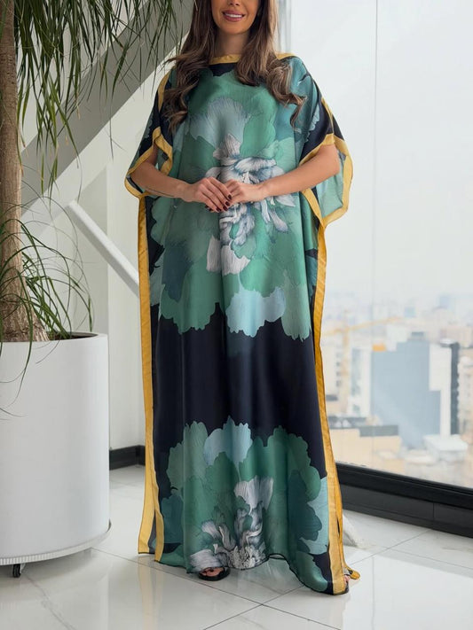 CH-6006 |BEAS | Elegant Digital Print Kaftan for Women