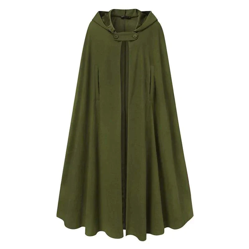 Women's stylish long cape cloak hooded Coat Hoodies PonchoWarm Cosplay Outwear  CH-330