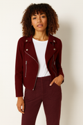 Modern Cross-Zipper Cozy Fleece Jacket