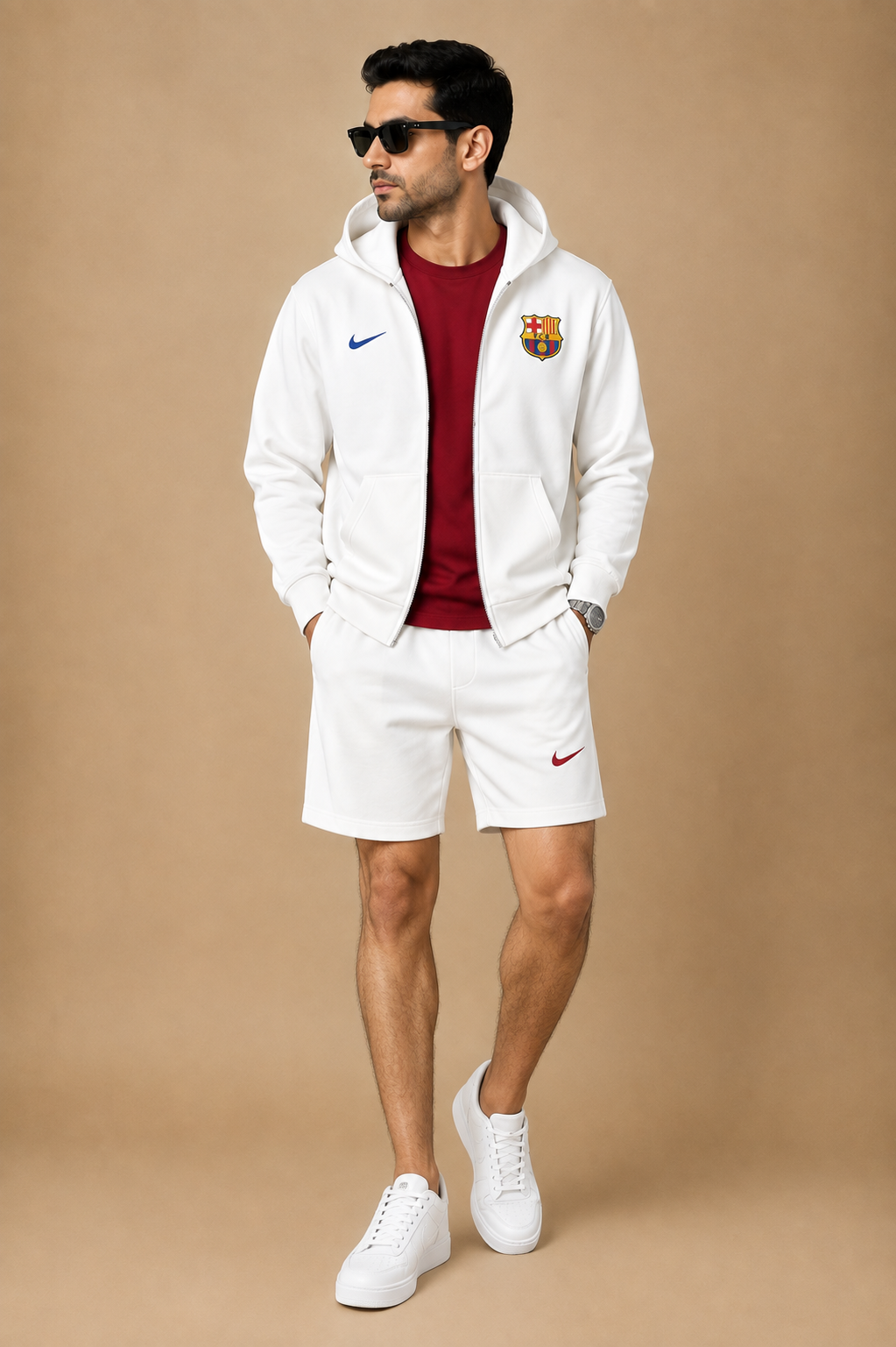 BEAS| LI-168 | Men’s Premium 3-Piece Winter Set – Hoodie, Inner & Shorts