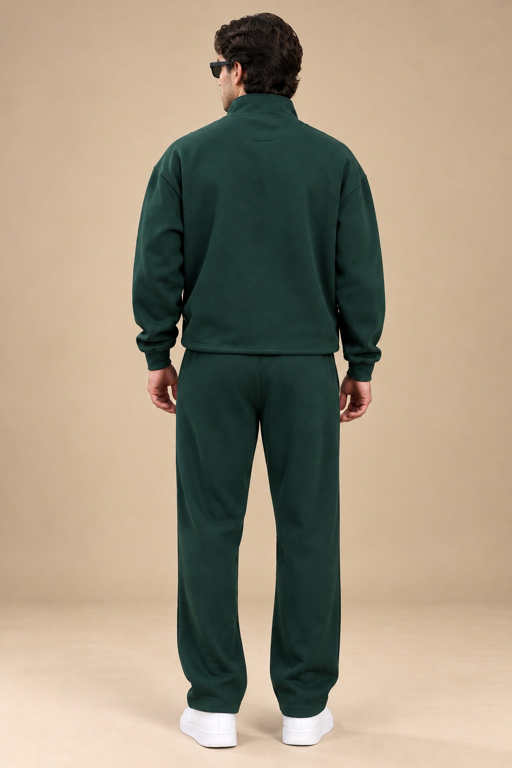 Bea's | LI-176 | The Essential Luxury Urban Luxe Quarter-Zip Tracksuit