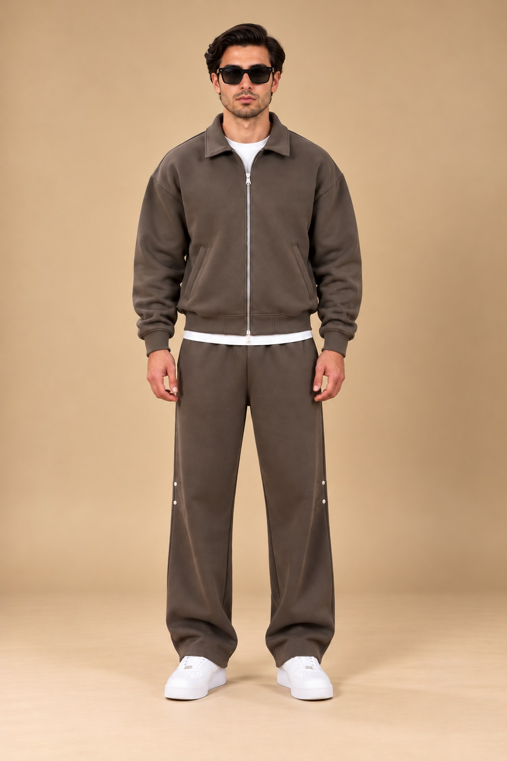LI-177 | Bea's| Men’s Premium  Oversized Tracksuit