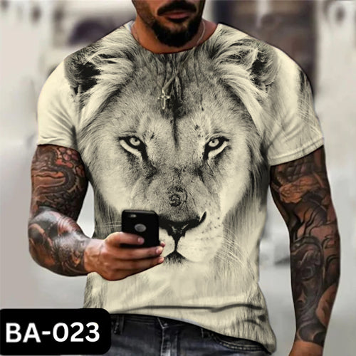 Men's 3D T-Shirt ---BA-023