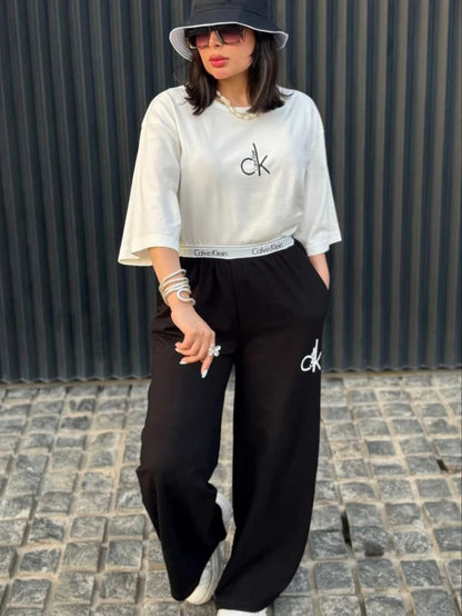 CH-577 BEAS Signature Elastic Logo-Belt Co-ords