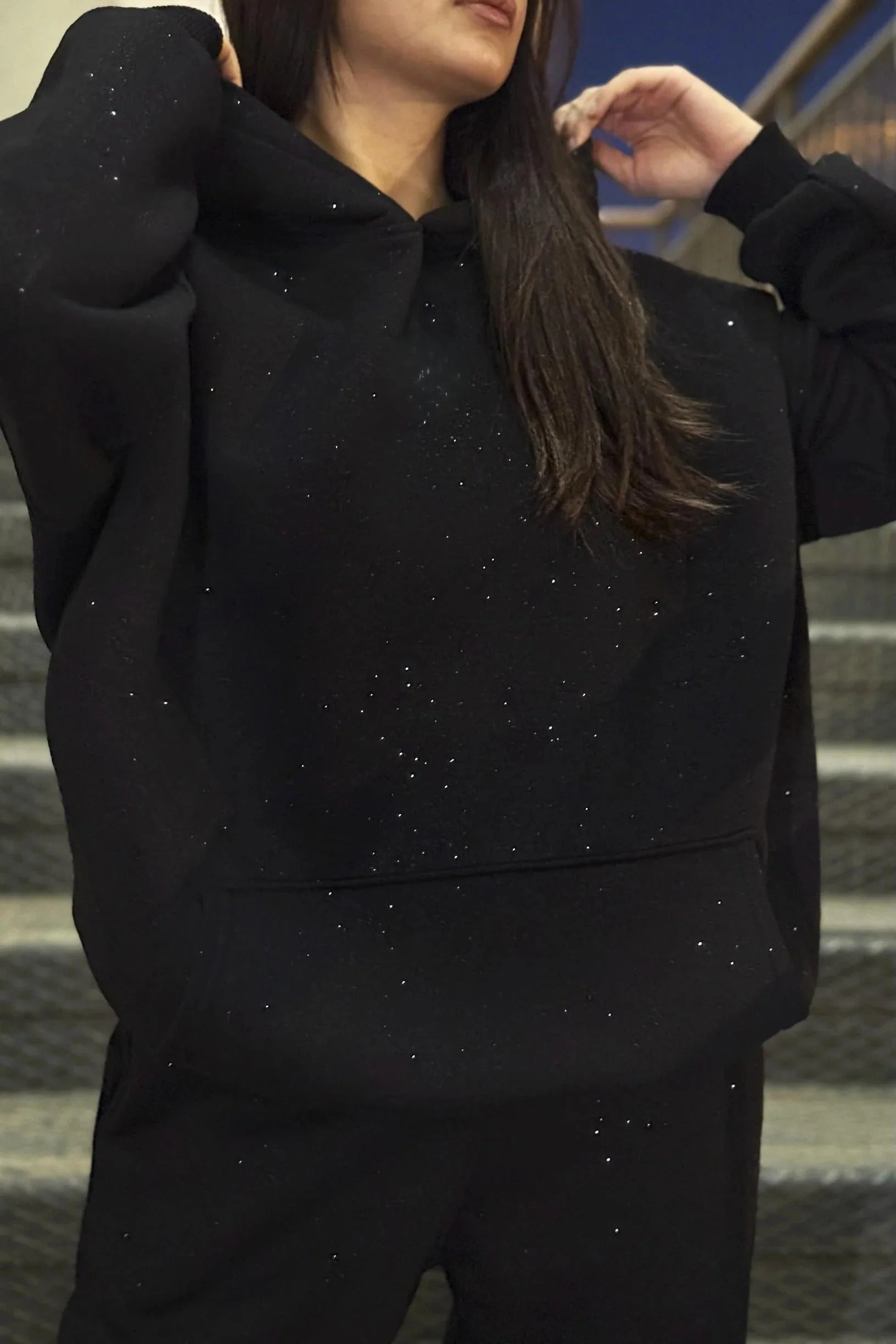 CH 609 BEAS GlitterBlend Fleece Tracksuit