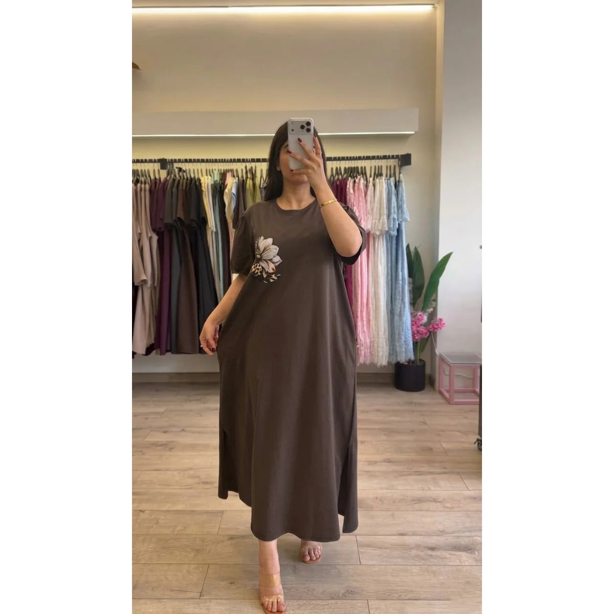 CH-6050 BEAS Petal Glow Long Top