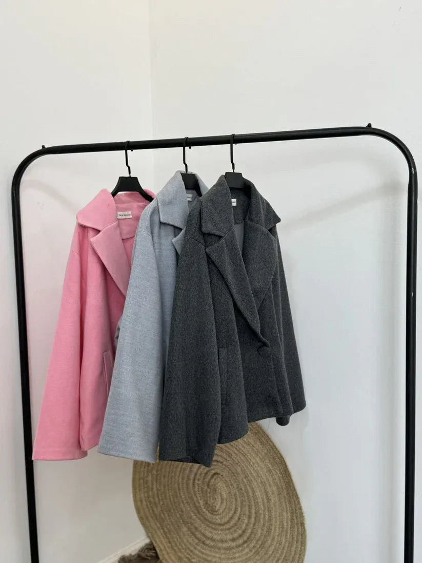 CH-581 BEAS Heritage Double Button Fleece Coat