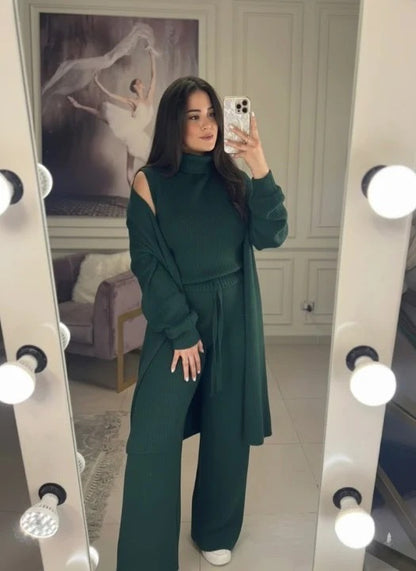 CH-604 BEAS Winter Glam 3-Piece Fleece Outfit