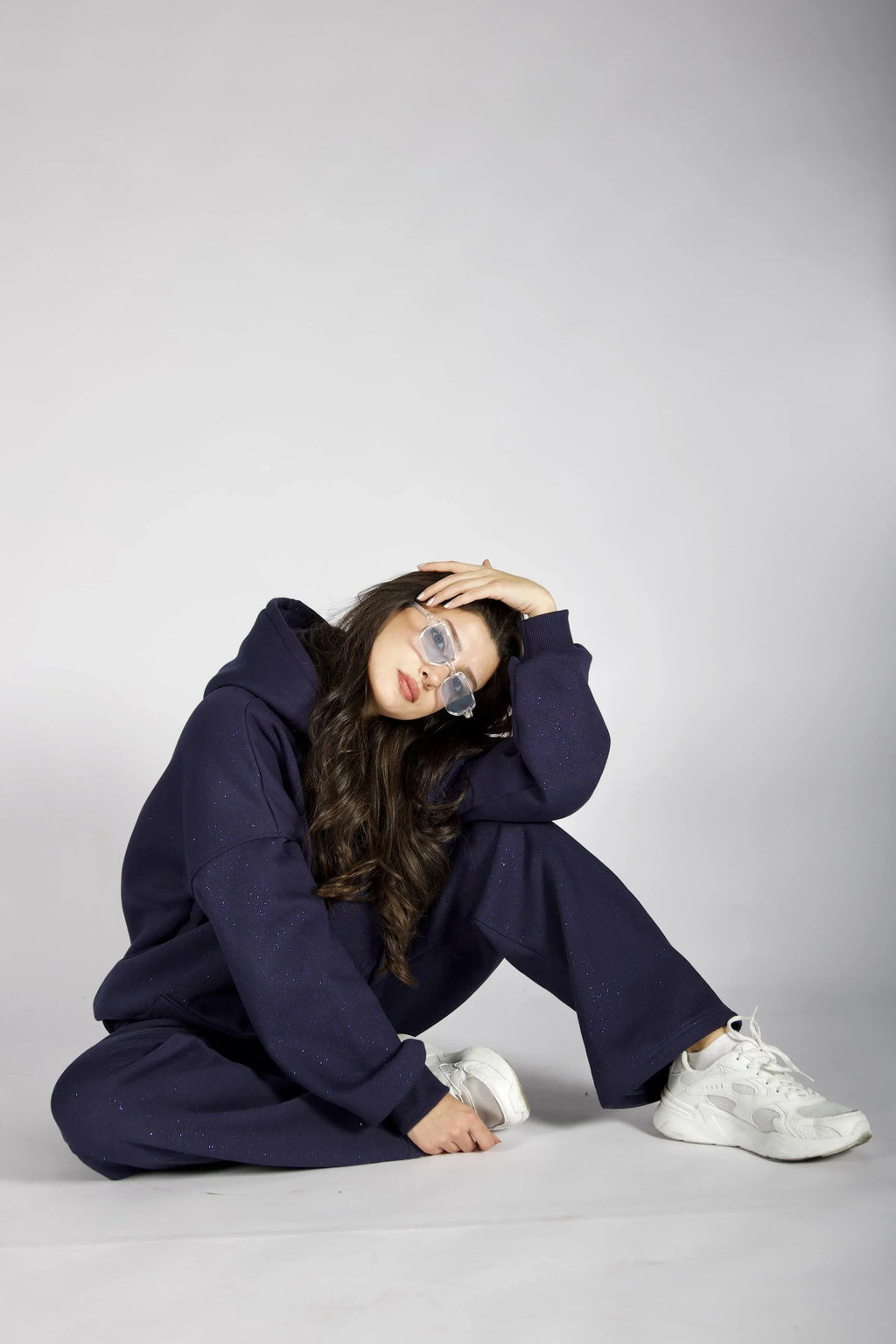 CH 609 BEAS GlitterBlend Fleece Tracksuit