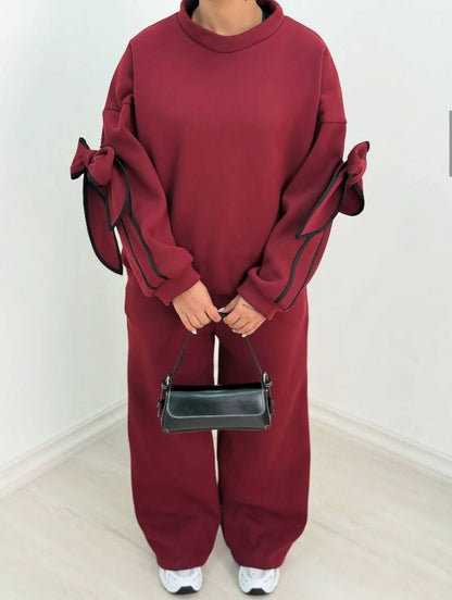 CH-621 BEAS Pookie Bow Co-Ord Set