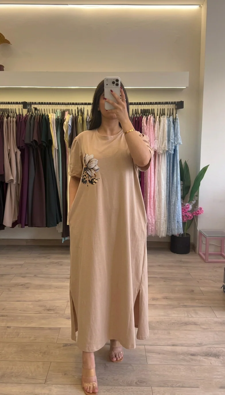 CH-6050 BEAS Petal Glow Long Top