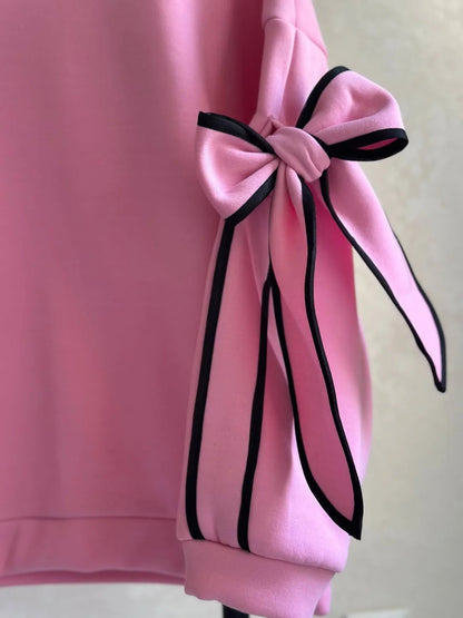 CH-621 BEAS Pookie Bow Co-Ord Set