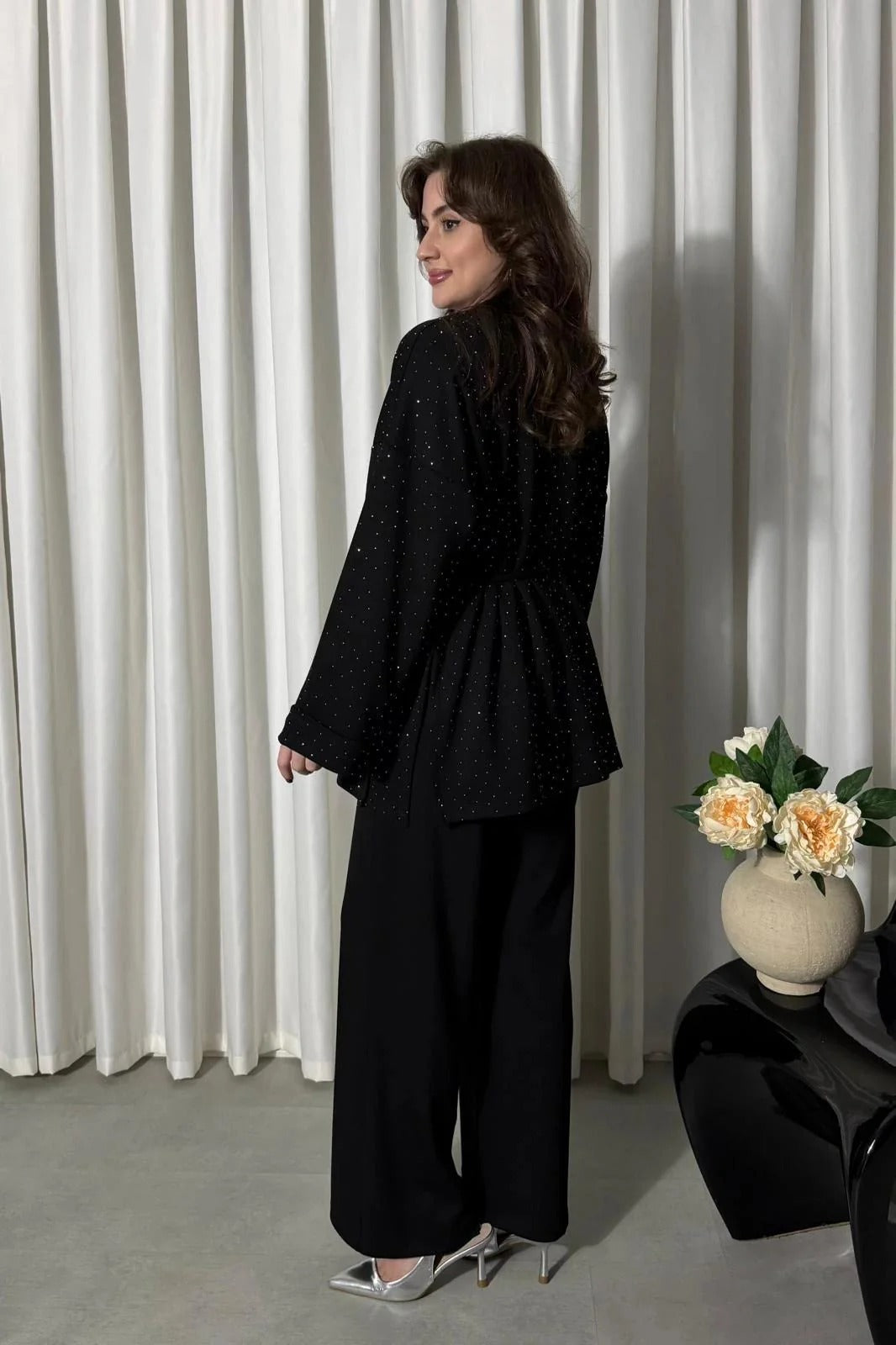 CH 610 BEAS Sparkle Premium Co-Ord Set