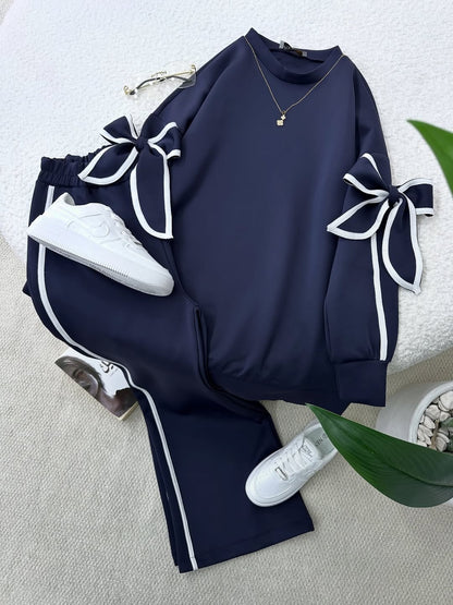 CH-621 BEAS Pookie Bow Co-Ord Set