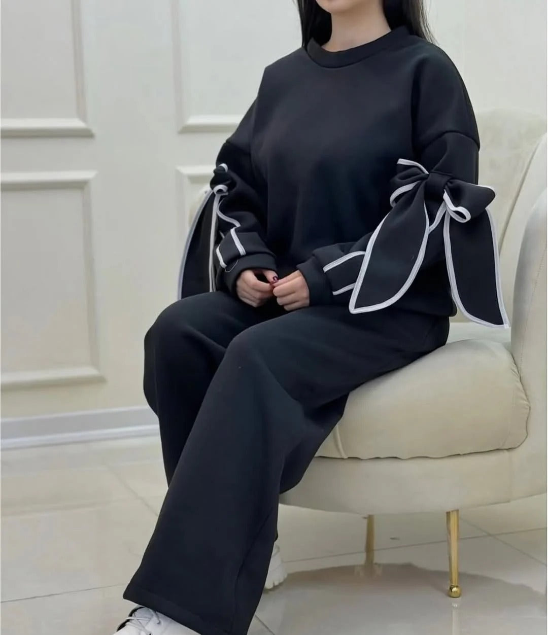 CH-621 BEAS Pookie Bow Co-Ord Set