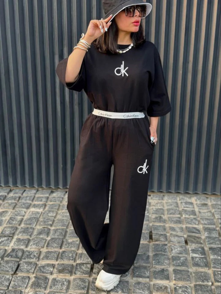 CH-577 BEAS Signature Elastic Logo-Belt Co-ords