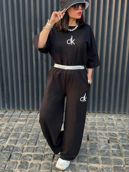 CH-577 BEAS Signature Elastic Logo-Belt Co-ords