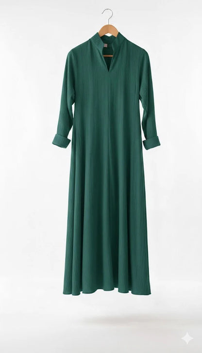CH-632 BEASWEAR Signature Crinkle Pleated Summer Maxi